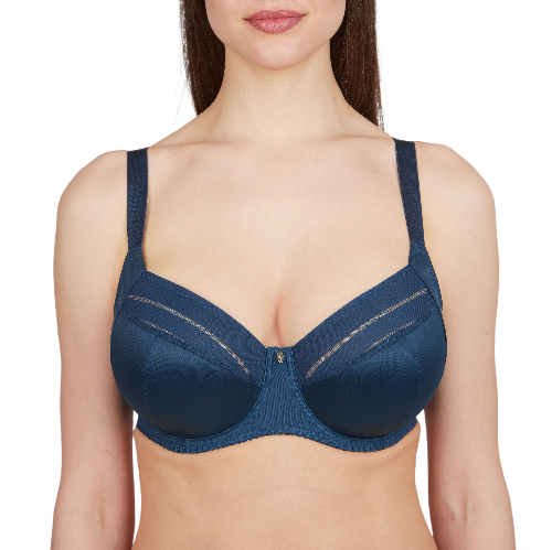 107630 Бюстгальтер (Черный с нюдом, 100H)