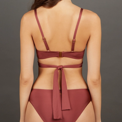 750082 Бюстгальтер купальный (Винтажная роза, 75D)