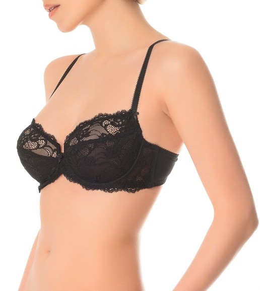 66080  Бюстгальтер (Черный, 70D)