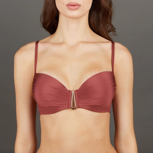 750085 Бюстгальтер купальный (Винтажная роза, 70C)