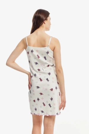 9503 Сорочка ночная женская (Набивной, 170/176-96-102)