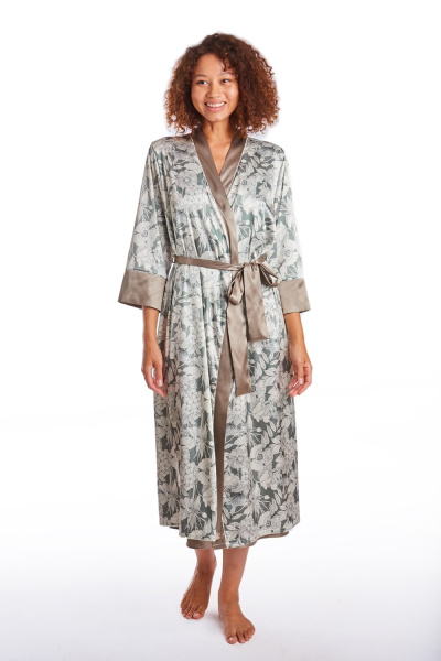 380215 Халат женский (Небесный голубой, 170-100-108)