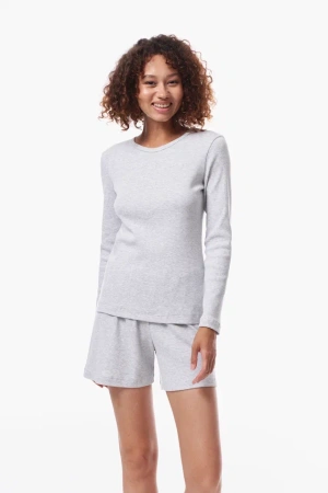 9652 Джемпер женский (Серый меланж, 170-96-102)