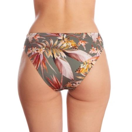480335 Трусы купальные женские (Хаки набивной, 94 тр.)