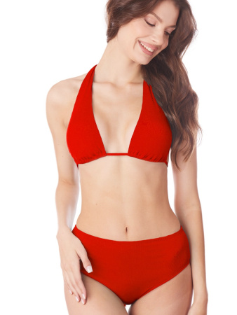 470390 Бюстгальтер купальный (Рубиново-красный, 85B)