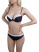 470372 Бюстгальтер купальный (Черно-белый, 75D)