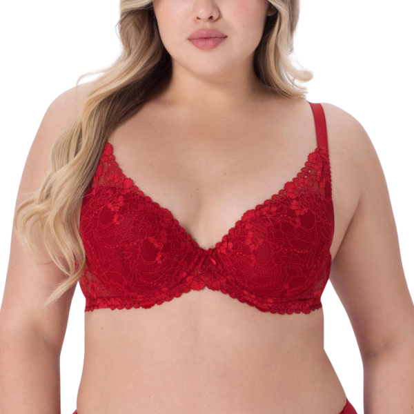 242608 Бюстгальтер (Темно кр., 70A)