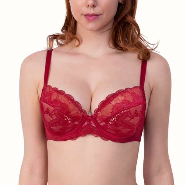 123282 Бюстгальтер (Рубин/нюд, 70A)