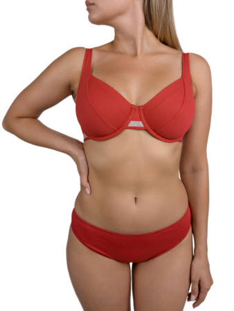 470317 Бюстгальтер купальный (Черный, 85C)