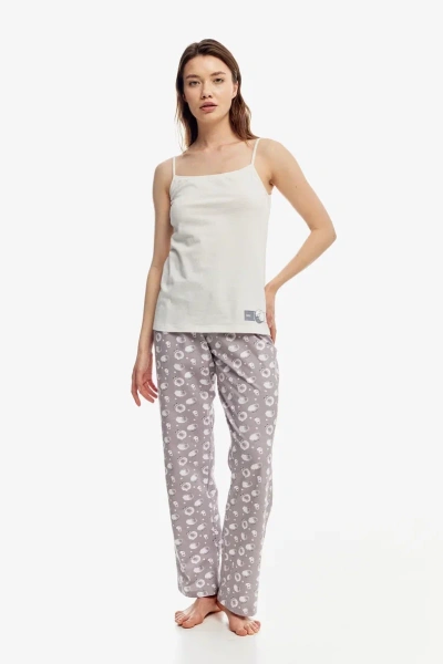 9455 Топ пижамный женский (Приг. белый, 170/176-88)