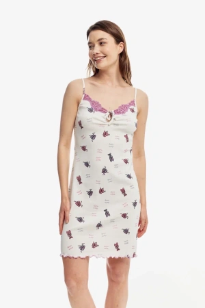 9503 Сорочка ночная женская (Набивной, 170/176-96-102)