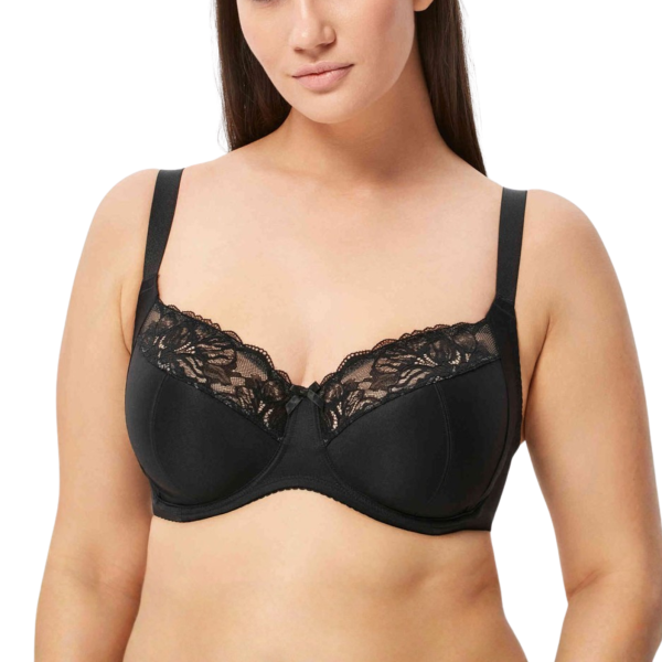104960 Бюстгальтер (Черный с нюдом, 80G)