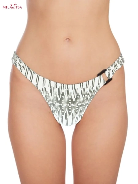 480320 Трусы купальные женские (Белый наб., 102 тр.)