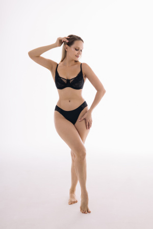 124970 Бюстгальтер (Черный, 90E)