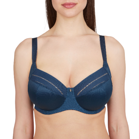 107630 Бюстгальтер (Черный с нюдом, 100H)