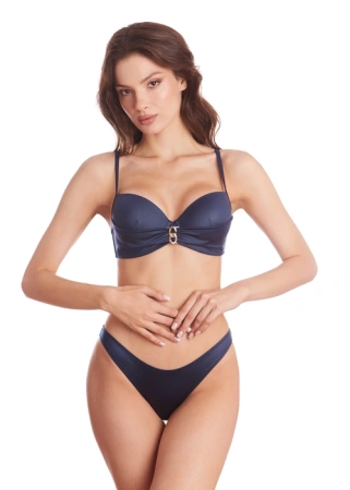 470398 Бюстгальтер купальный (Синий, 75B)