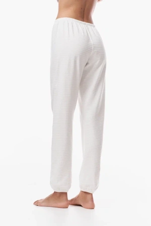 9533 Брюки пижамные женские (Приг. белый, 170/176-94)