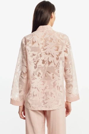 9438 Куртка пижамная женская (Розовый опал, 170-112-120)
