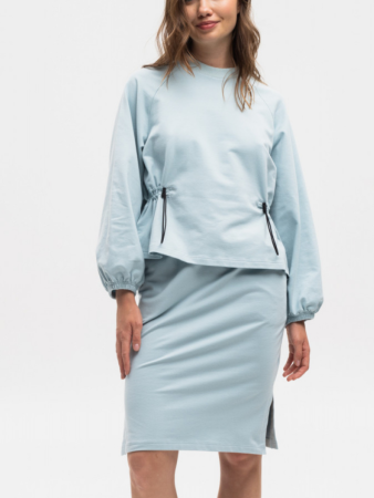 9382 Джемпер женский (Кофе с молоком, 170-100-106)