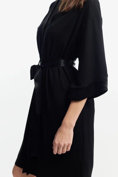 9415 Пеньюар женский (Черный, 84-90од.-170/176)