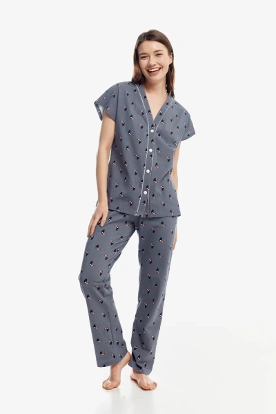 9451 Куртка пижамная женская