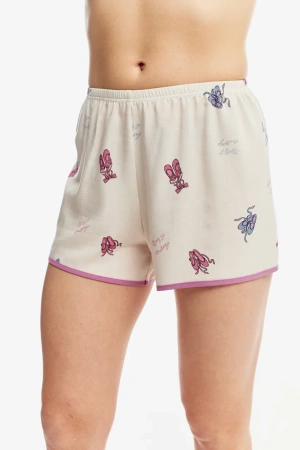 9491 Шорты пижамные женские (Набивной, 170-104)