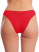 480350 Трусы купальные женские (Рубиново-красный, 98 тр.)