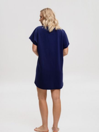 9386 Сорочка ночная женская (Синий, 170/176-108-114)