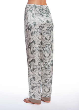 380212 Брюки женские (Сливочный набивной, 170-108)