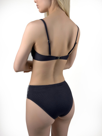 470359 Бюстгальтер купальный (Черный наб., 80D)