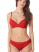 470393 Бюстгальтер купальный (Рубиново-красный, 80D)