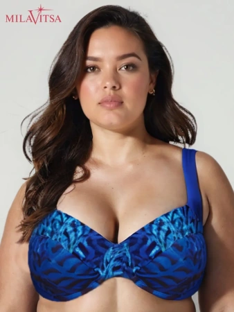 460367 Бюстгальтер купальный (Ультрамарин, 100G)