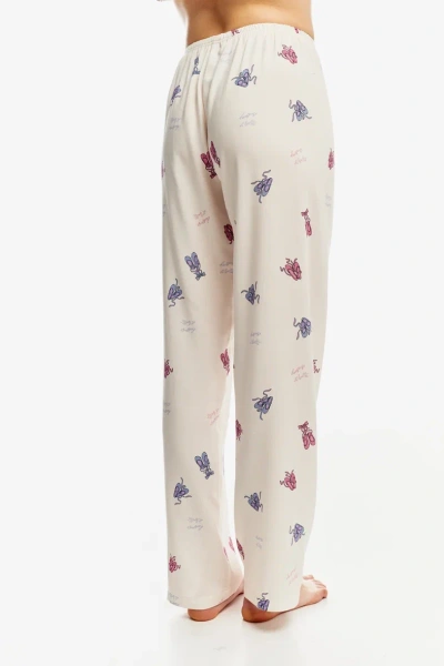 9493 Брюки пижамные женские