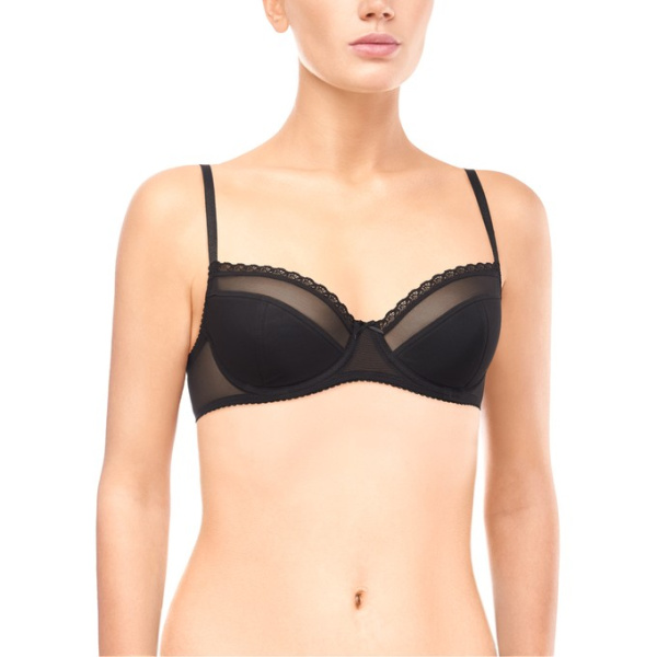252408  Бюстгальтер (Черный, 80F)