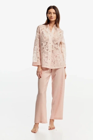 9438 Куртка пижамная женская (Розовый опал, 170-112-120)