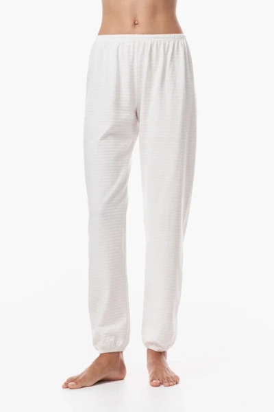 9533 Брюки пижамные женские (Приг. белый, 170/176-94)