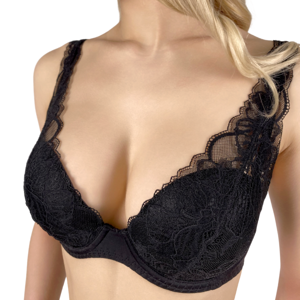 124920 Бюстгальтер (Черный, 70D)