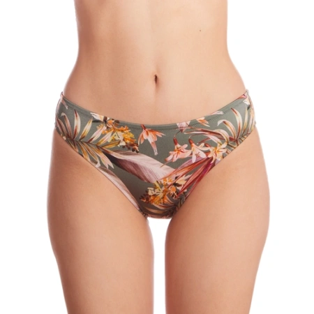 480335 Трусы купальные женские (Хаки набивной, 94 тр.)