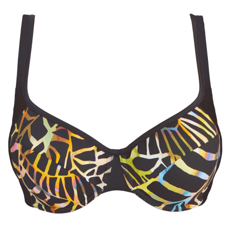 470366 Бюстгальтер купальный (Черный наб., 105E)