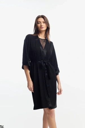 9416 Пеньюар женский (Черный, 120-126од.-170/176)