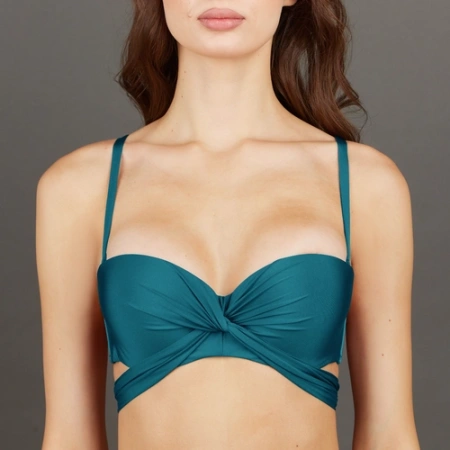 750082 Бюстгальтер купальный (Морской нефрит, 85C)