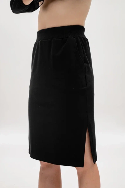 9384 Юбка женская (Черный, 170-106)