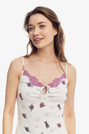 9503 Сорочка ночная женская (Набивной, 170/176-96-102)